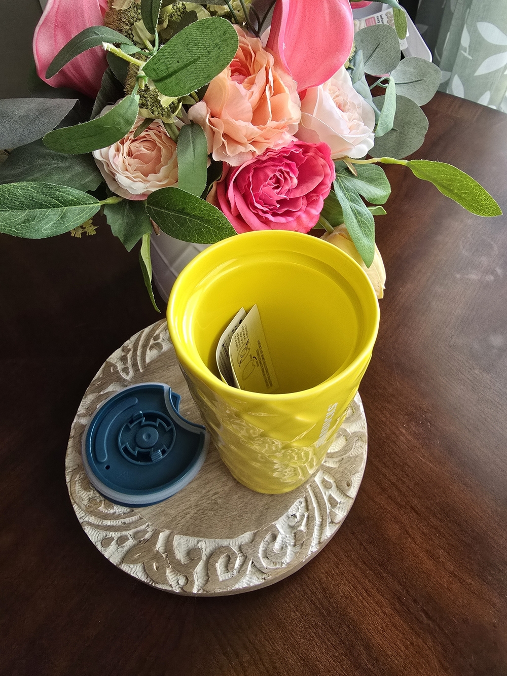 Starbucks-Hawaii Collection Pineapple Double-Walled Ceramic Tumbler - Picture 6 of 7